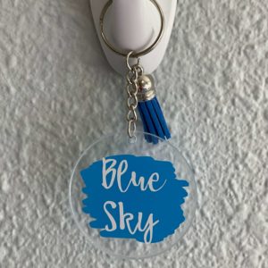 Blue Sky Education Keychain