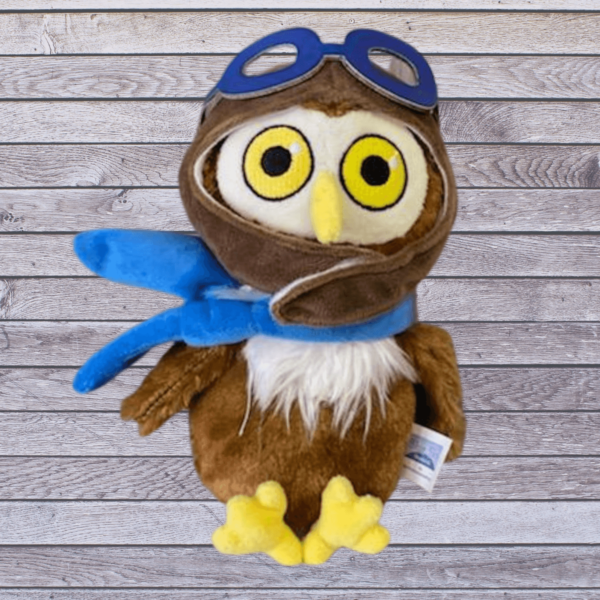 Ollie the Owl Blue Sky Education mascot